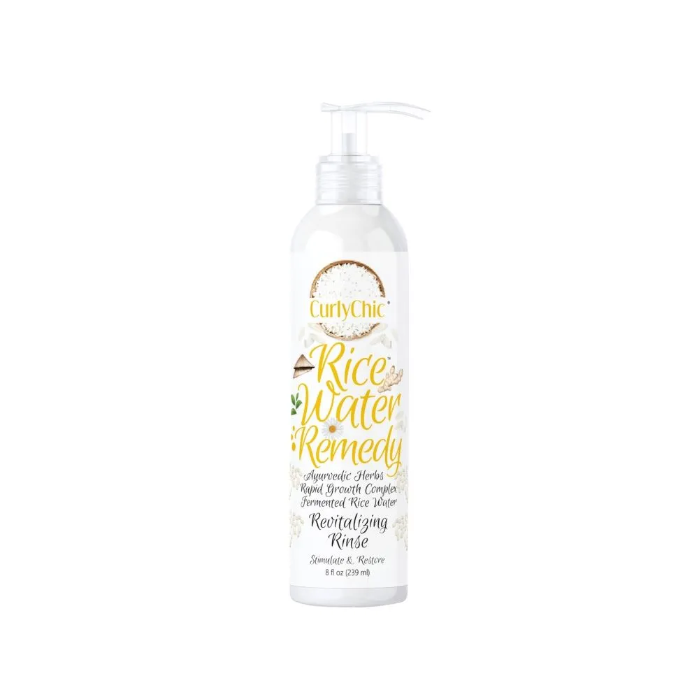 CurlyChic Rice Water Revitalizing Hair Rinse 239ml CurlyChic Rice Water Revitalizing Hair Rinse 239ml